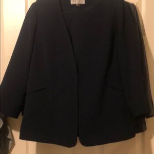 Navy Tahari Suit